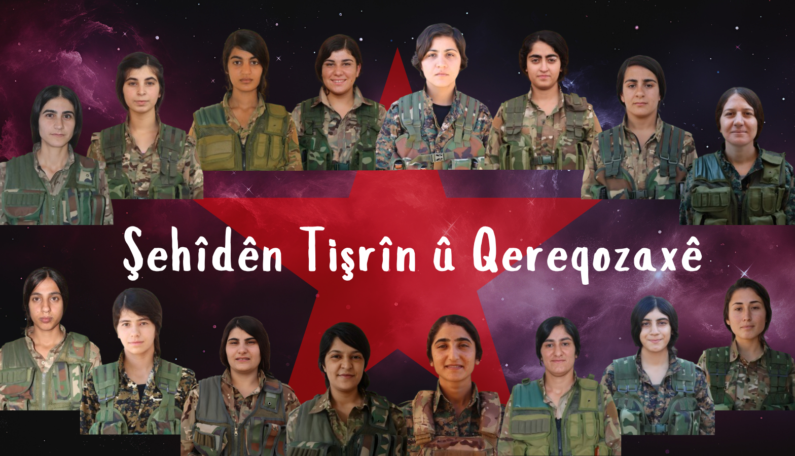 YPJ Martyrs resisted in Tishreen and Qereqozak