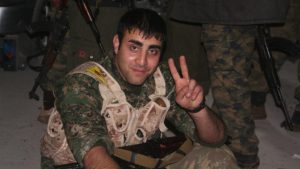 Sehid Rojava Kobane, iranian Internationalist fought against ISIS